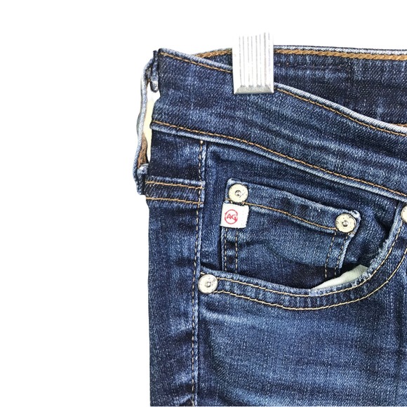 AG Adriano Goldschmied Women's Legging Super Skinny Fit Blue Jeans Mid Rise 26 - Picture 4 of 11